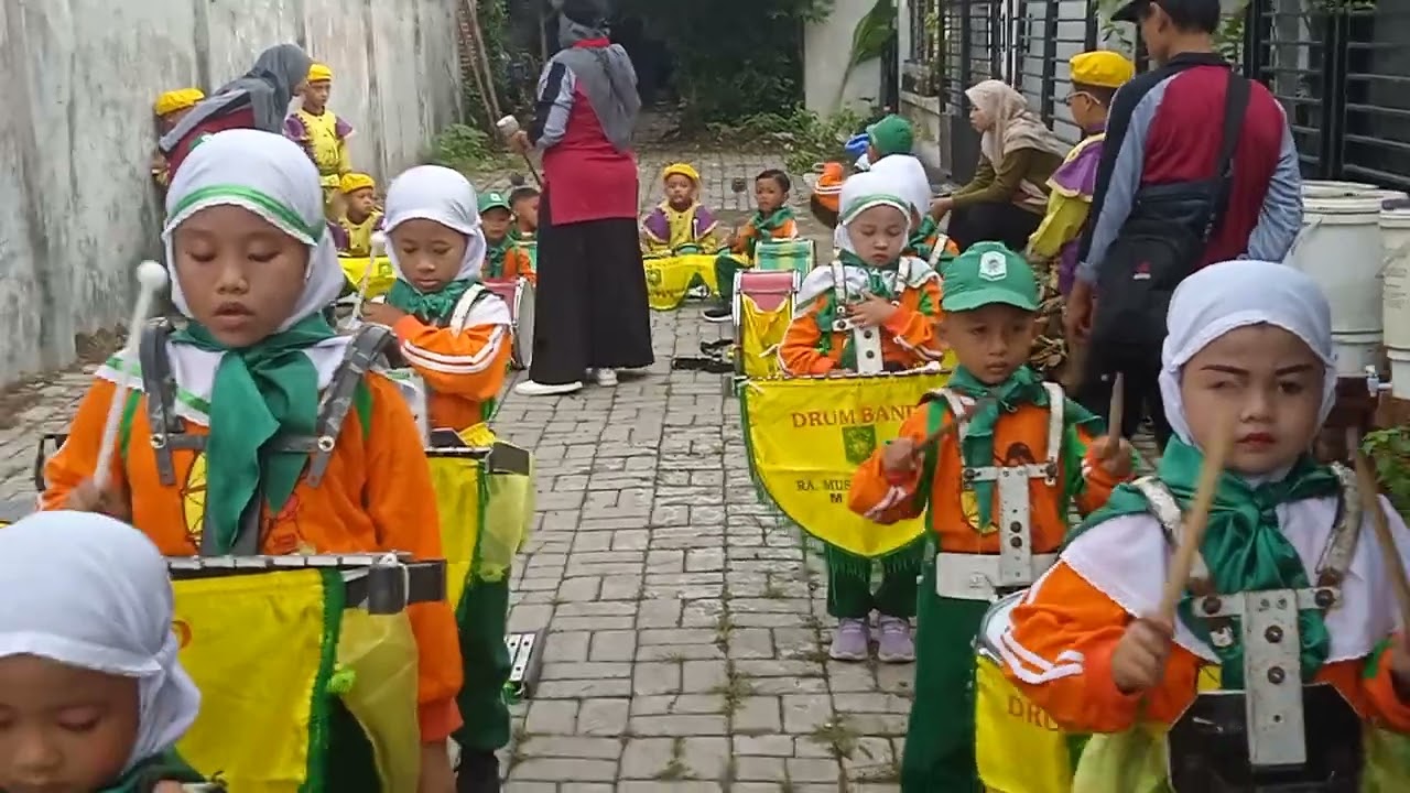 2024 - kelompok A show drumband ke 4