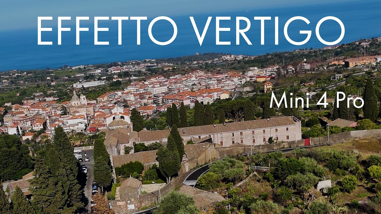 DJI Mini 4 Pro - Come Creare l'Effetto Vertigo (o Dolly Zoom)