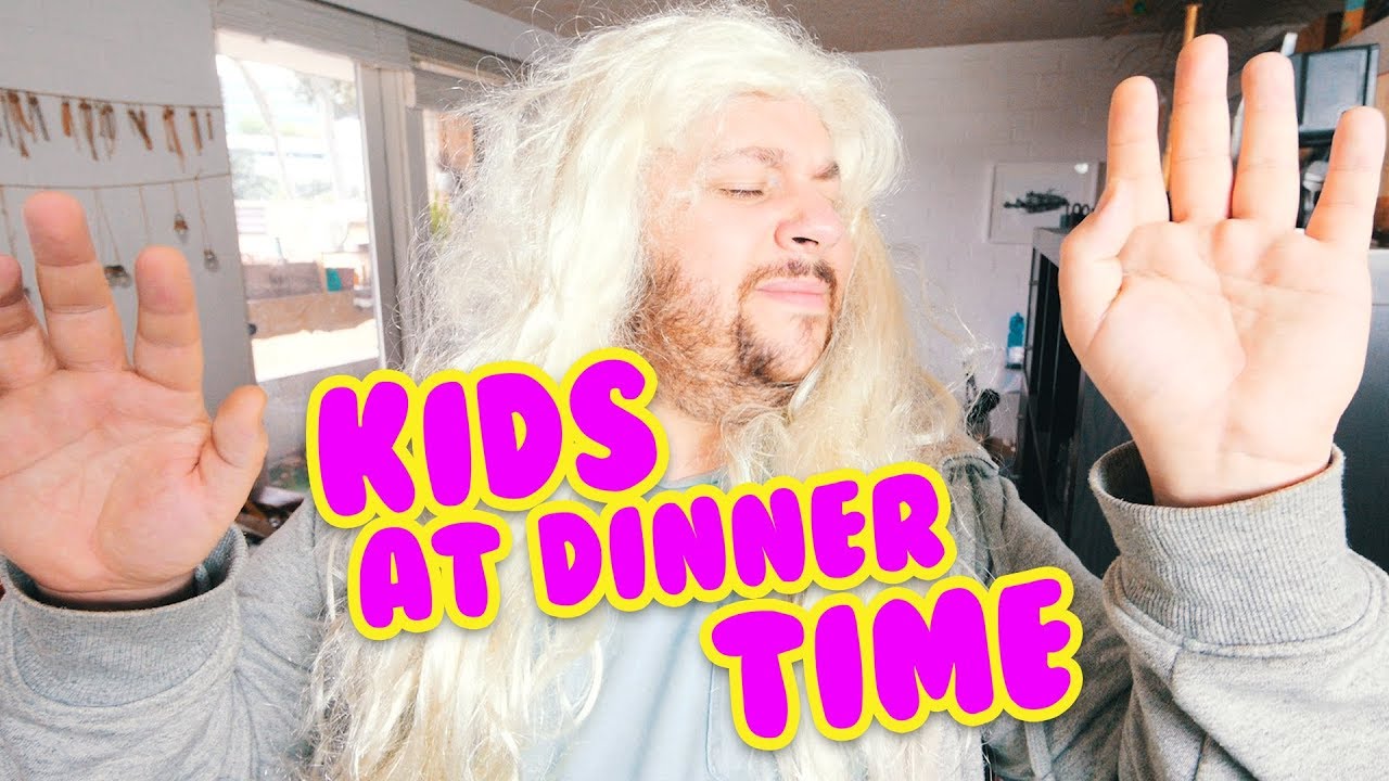 Kids At Dinner Time!