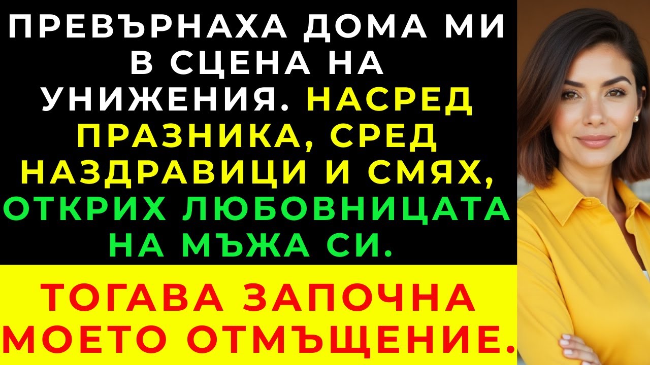 Семейството на мъжа ми владееше дома ни… докато не видях любовницата му сред гостите