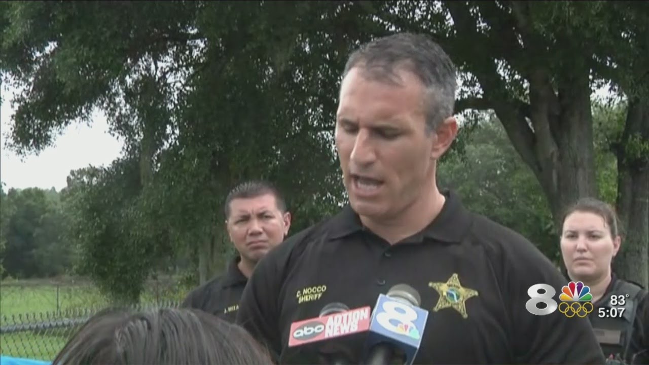 Sheriff Nocco talks about search for suspect