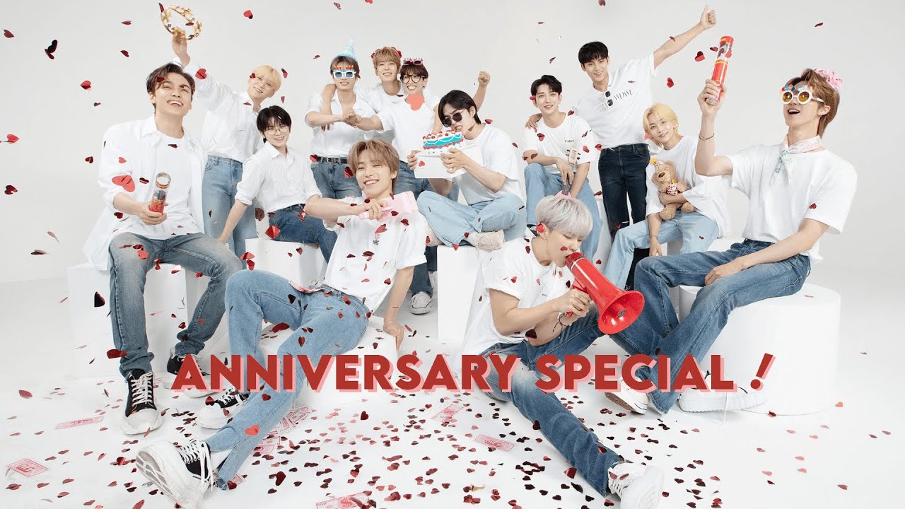seventeen being chaotic on every debut anniversary