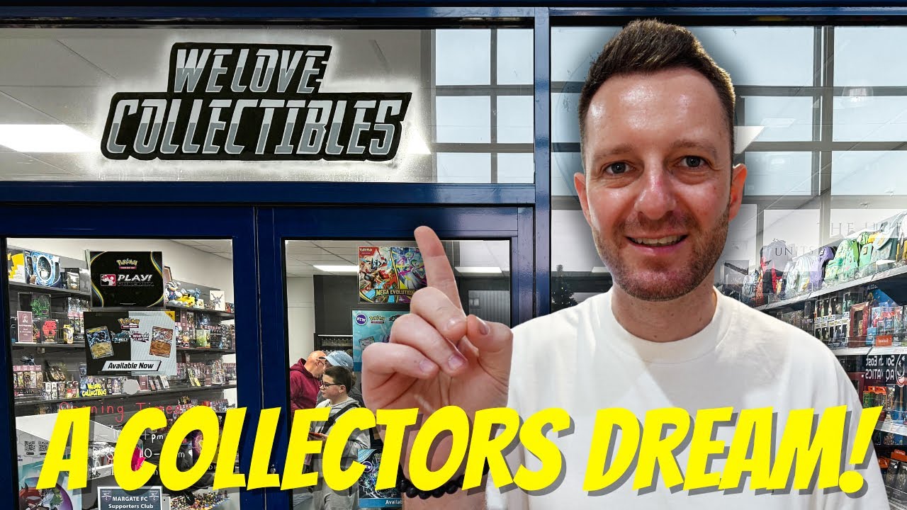 INSIDE the WE LOVE COLLECTABLES TCG Shop - Full Pokémon Store Tour in Kent!