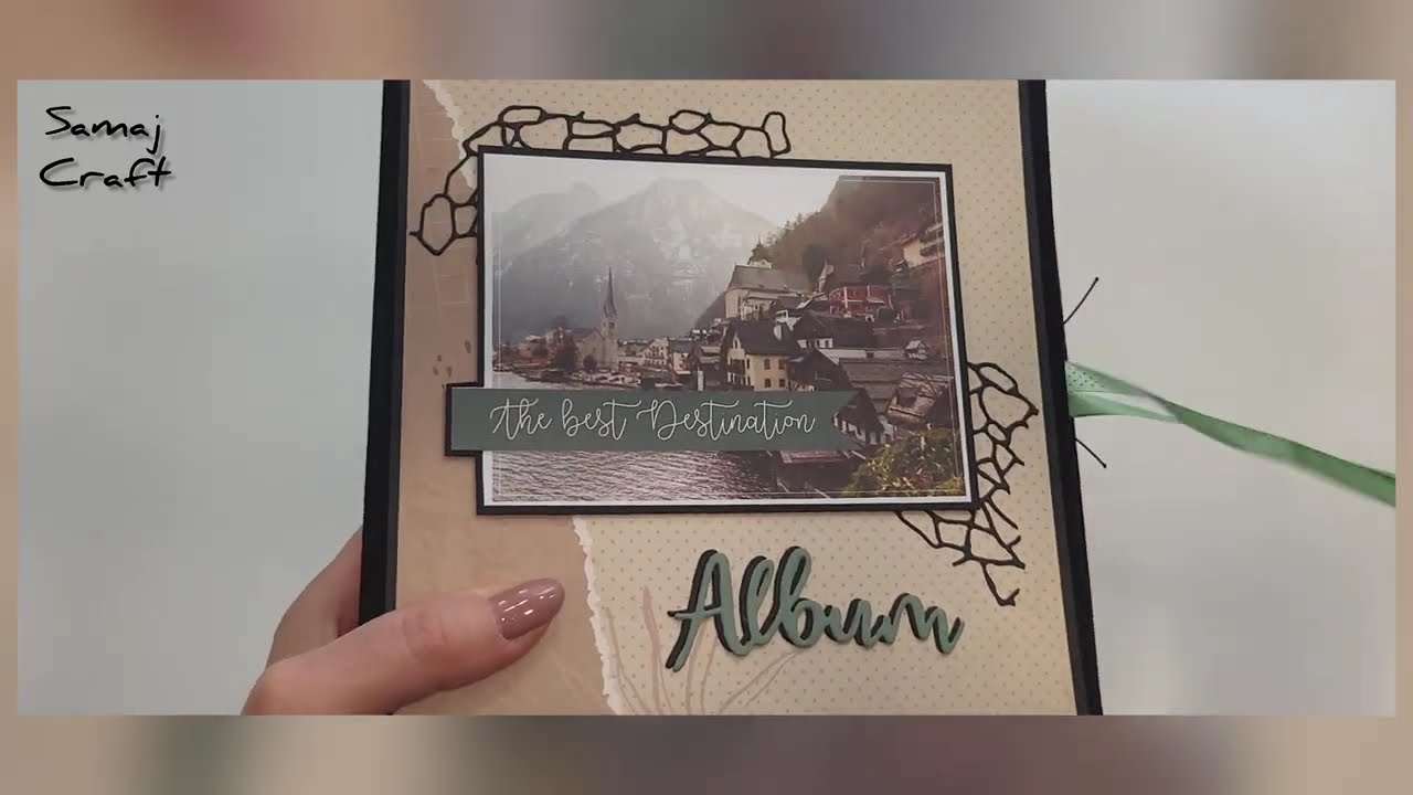 Album w stylu górskim - pomysł na prezent handmade