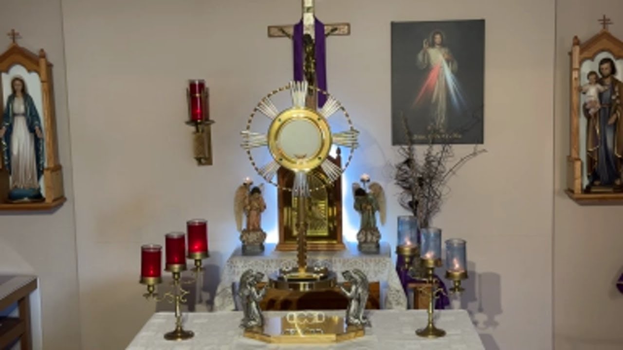 LIVE Eucharistic Adoration - Sisters of Divine Mercy