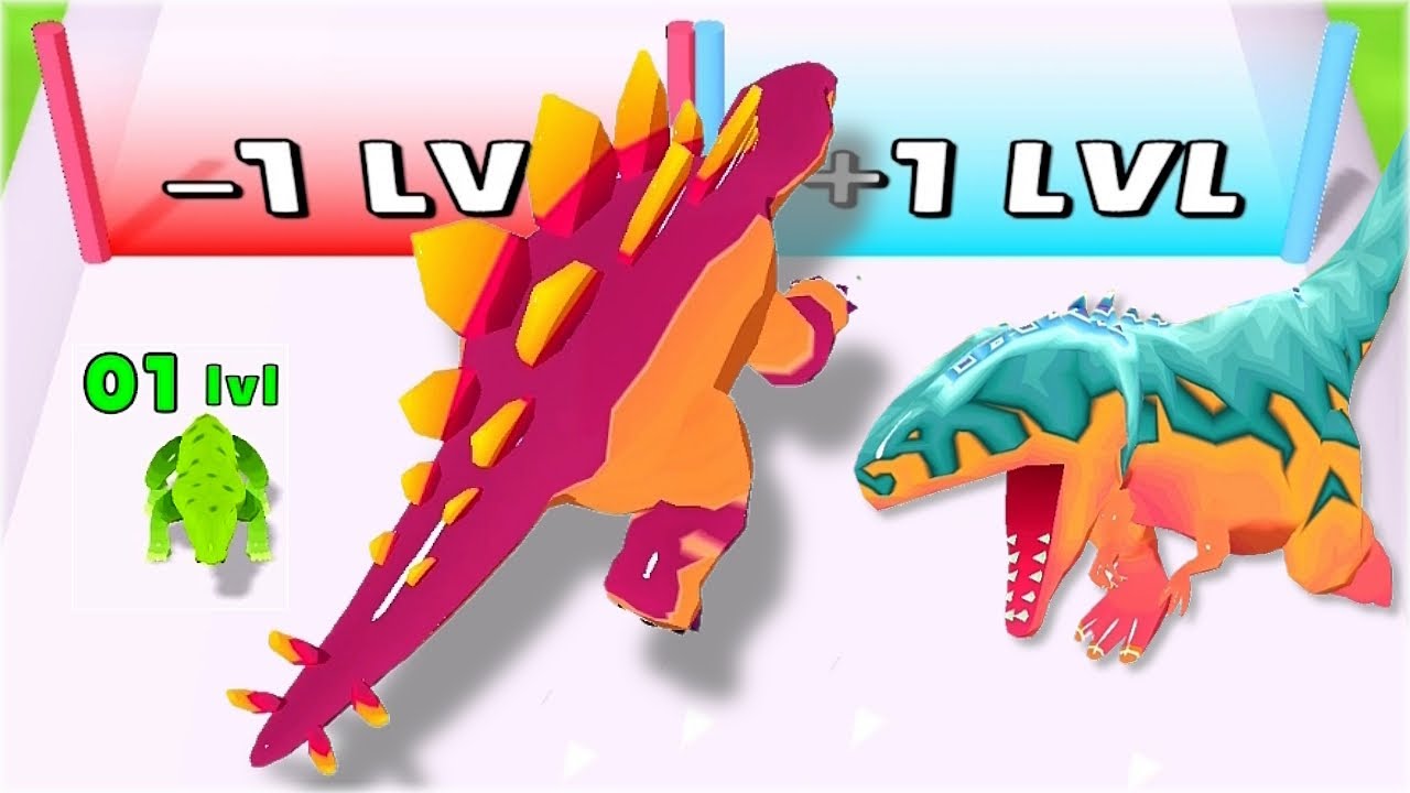 Dinosaur Run: Dino Evolution MAX LEVEL of Game!