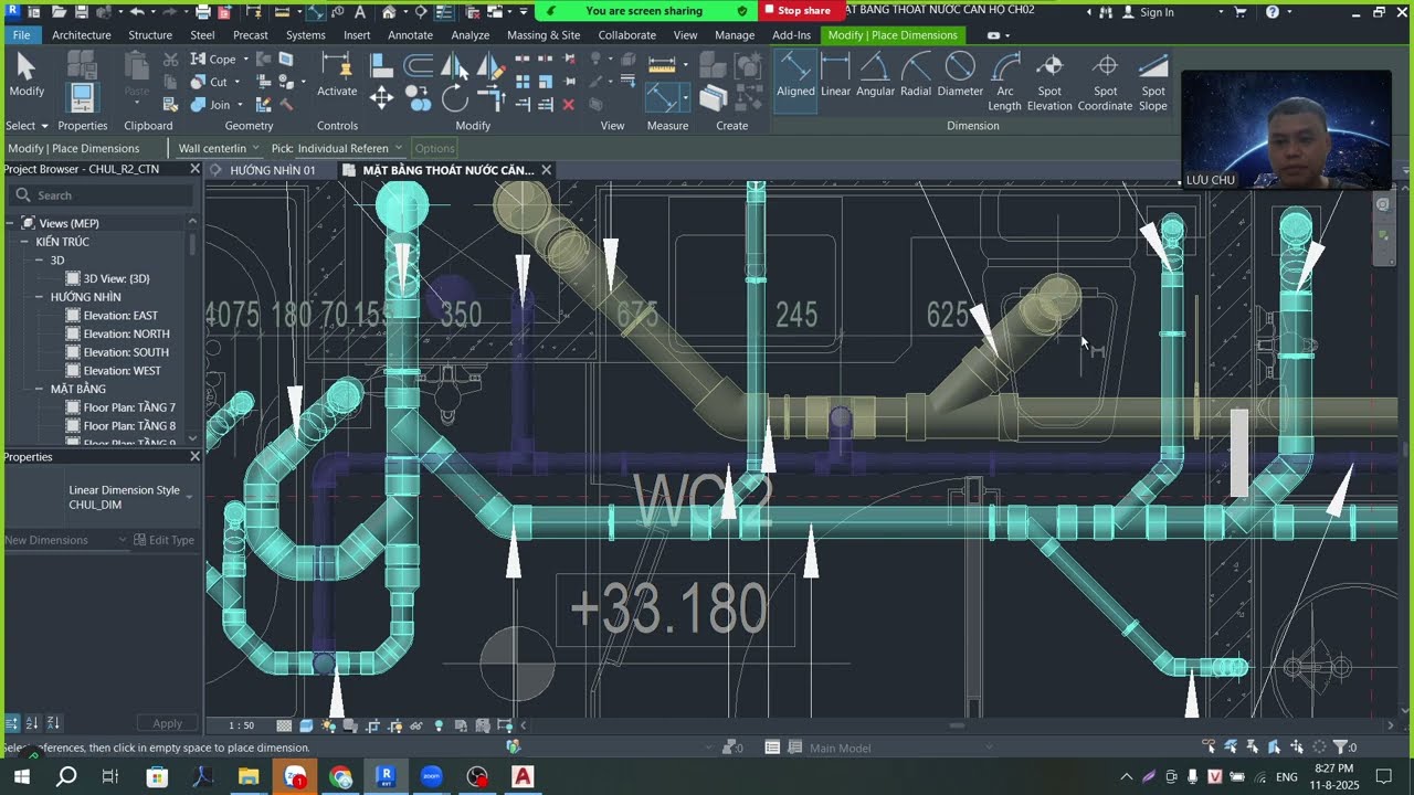 Hướng dẫn Revit MEP | Video 8: Dàn Trang Bản Vẽ Và Tạo Khung Tên