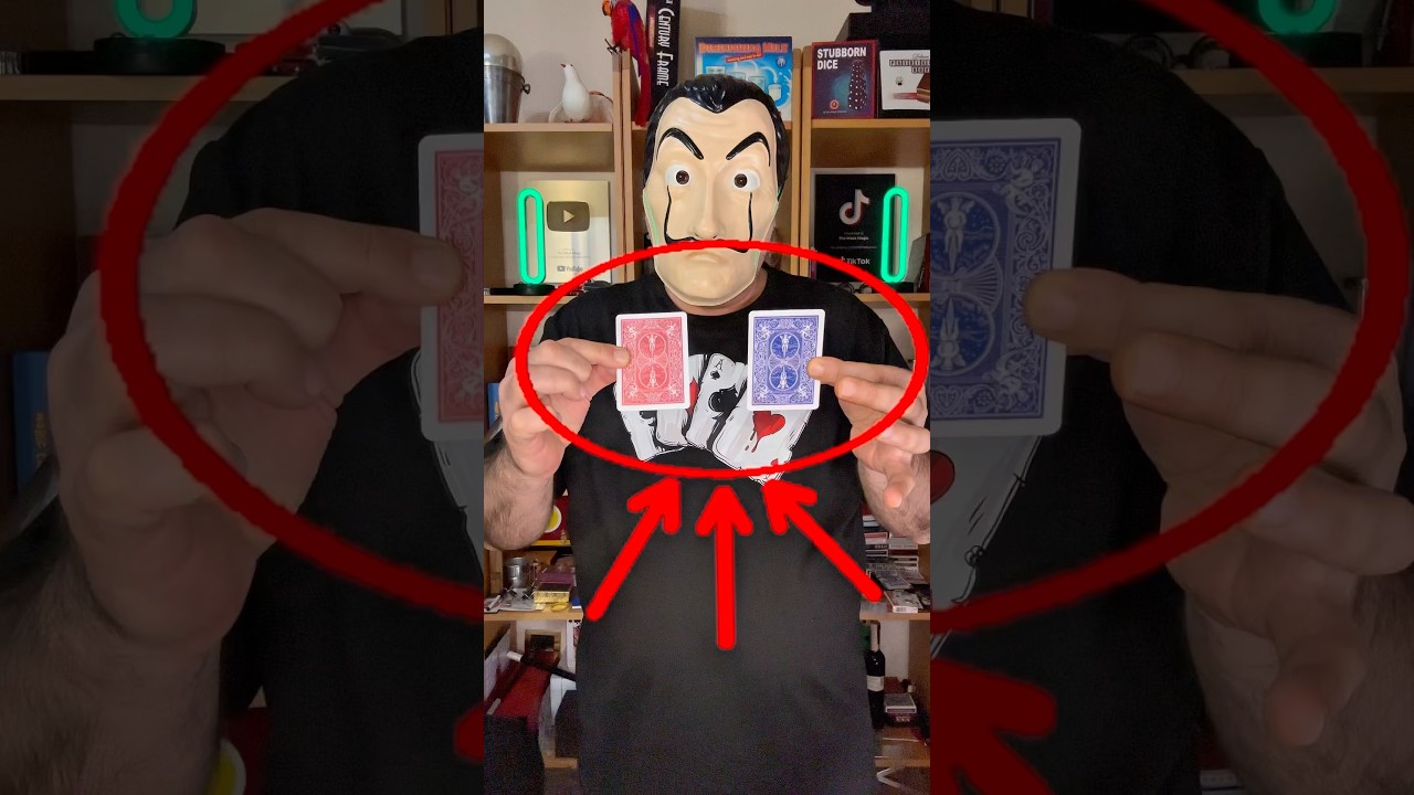 CARD COLOR CHANGE TRICK EXPLAINED 🪄 