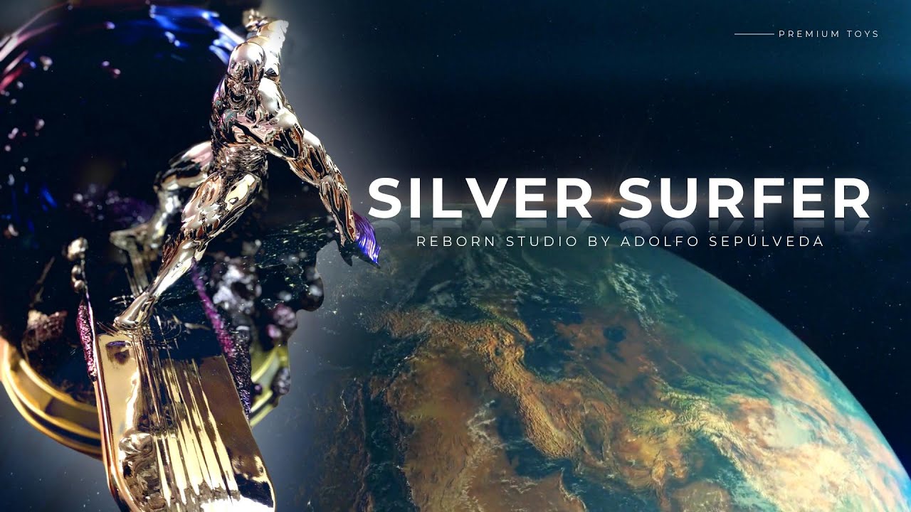 Silver Surfer Reborn Studio Review con el Escultor Chileno Adolfo Sepúlveda 🇨🇱