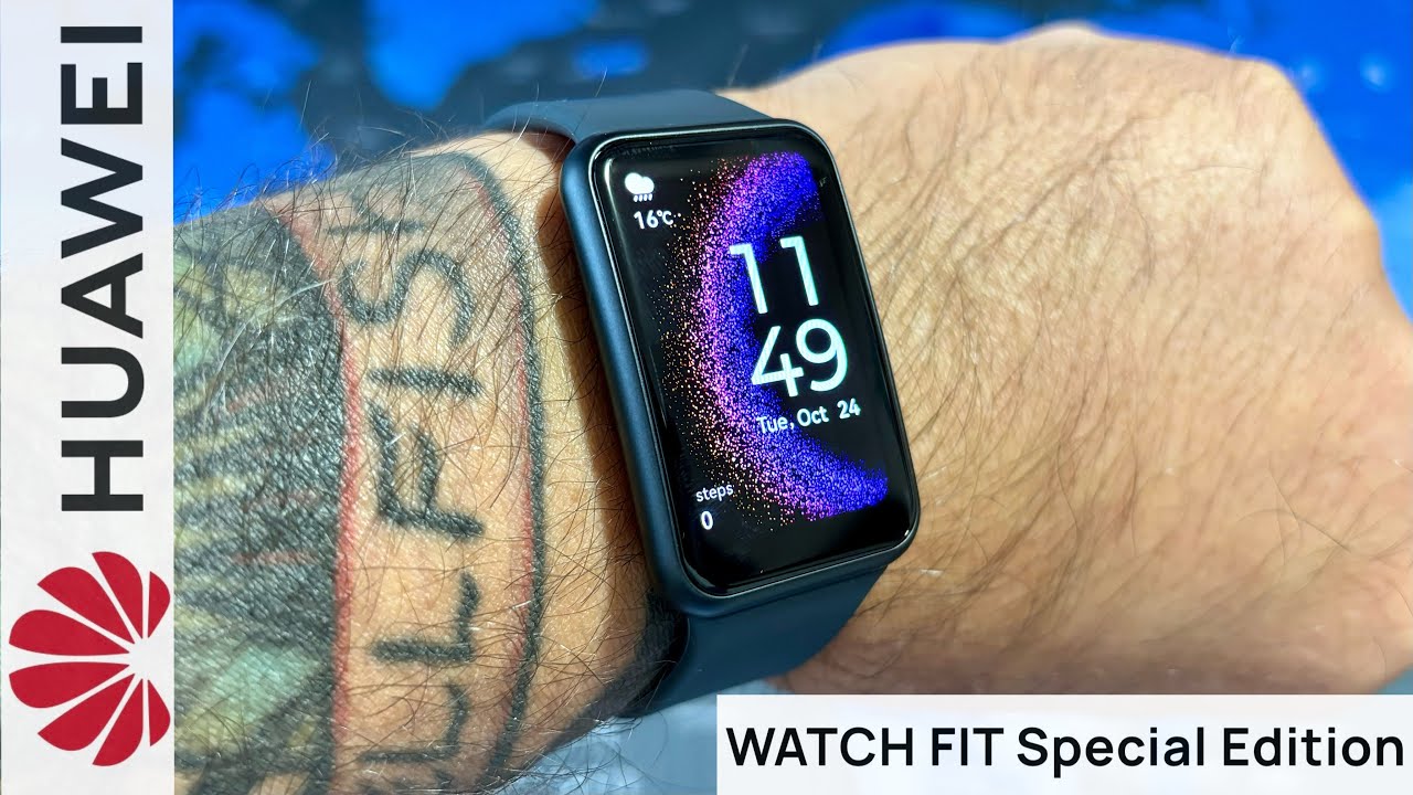 HUAWEI WATCH FIT Special Edition - Unboxing and Hands-On
