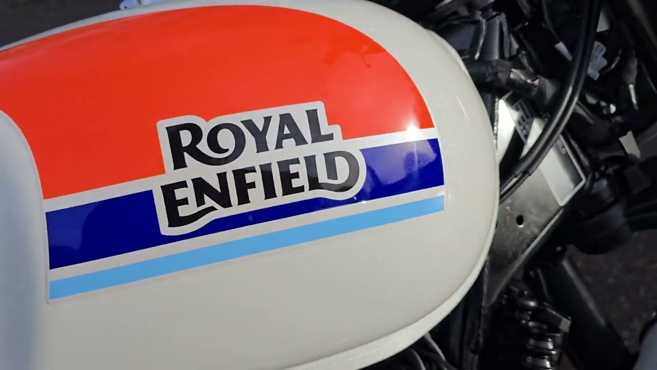 Royal Enfield Bear 650 - New 2026 Boardwalk White!