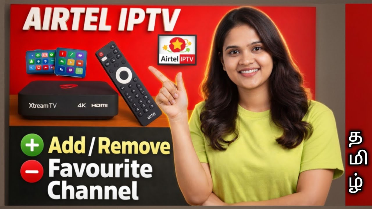 HOW TO - Set up favourite channels | Tamil