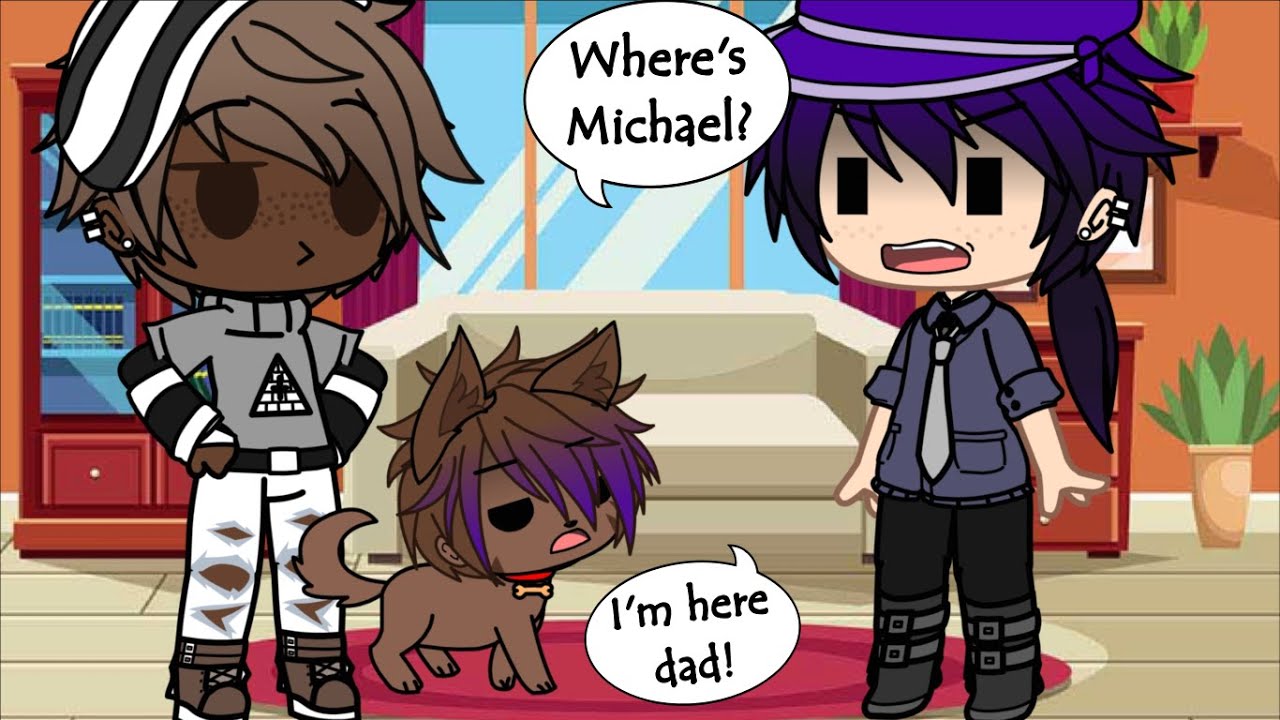 Pt 1: If Michael Afton turns into a pet dog and his pet dog becomes human || Aftons Family and Pets