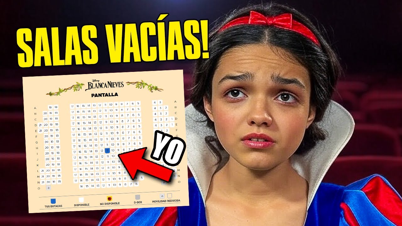 Blanca Nieves FRACASA en ventas! Todas las salas están vacías