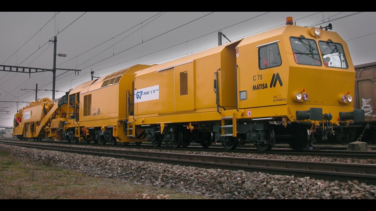 Matisa C75 - GCF Rinnovamento ferroviario