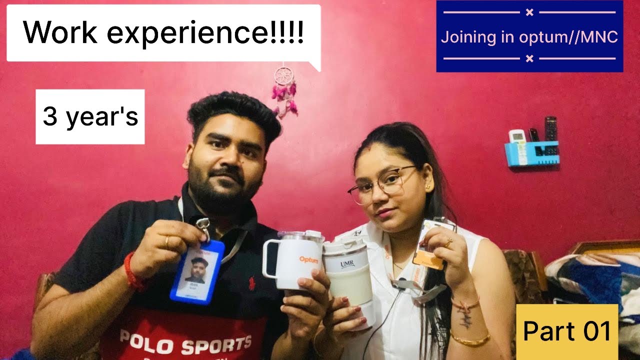 How to join optum company part 1  // work experience