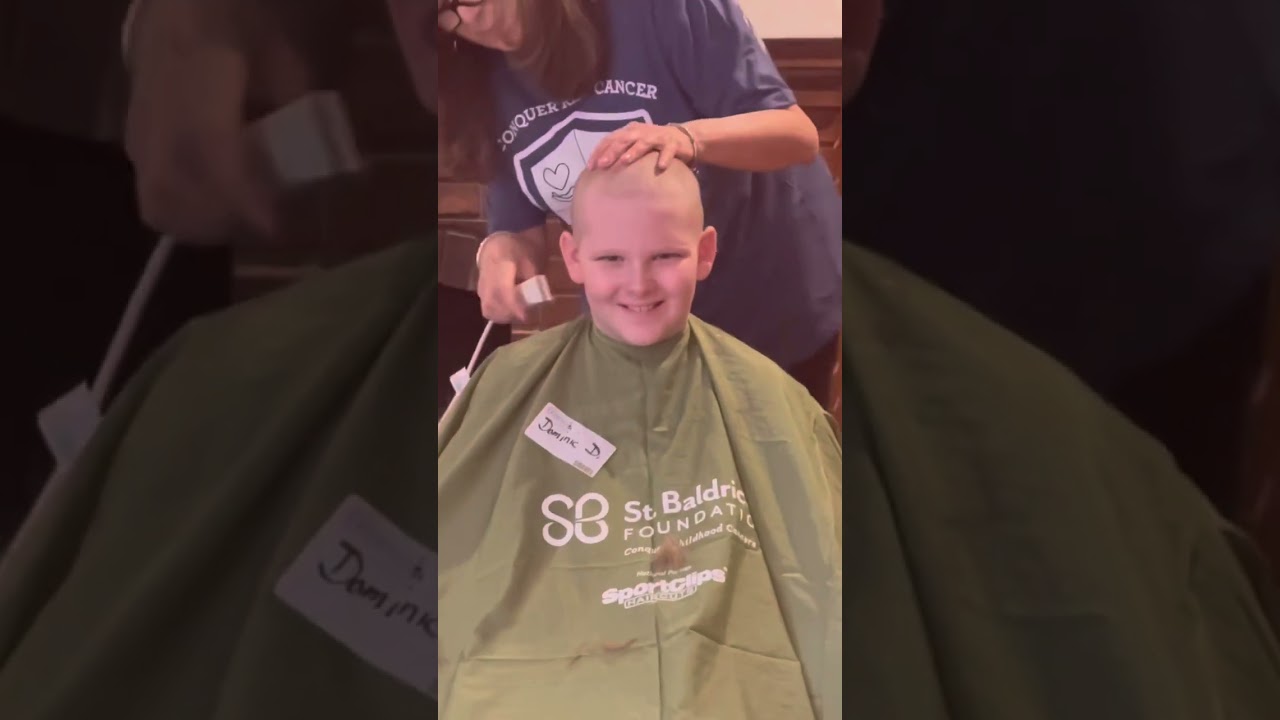 Dominic at St. Baldrick’s 2023