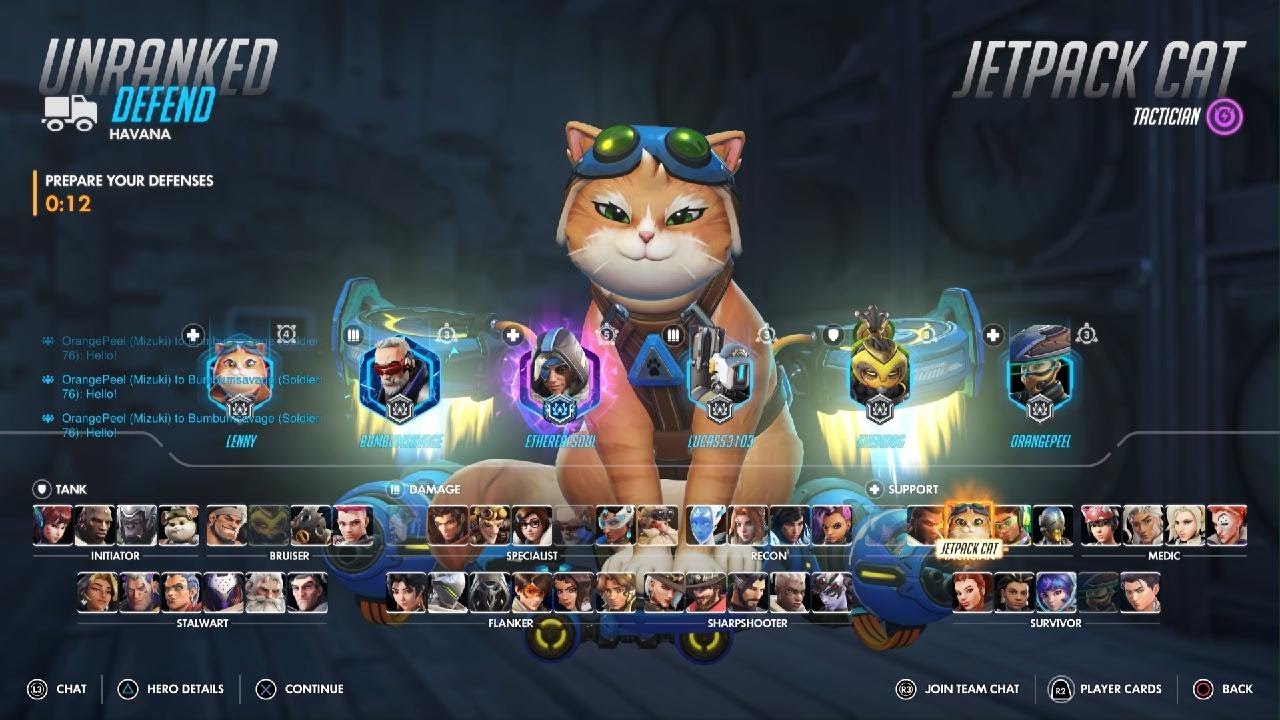 Overwatch jetpack cat is actually fun