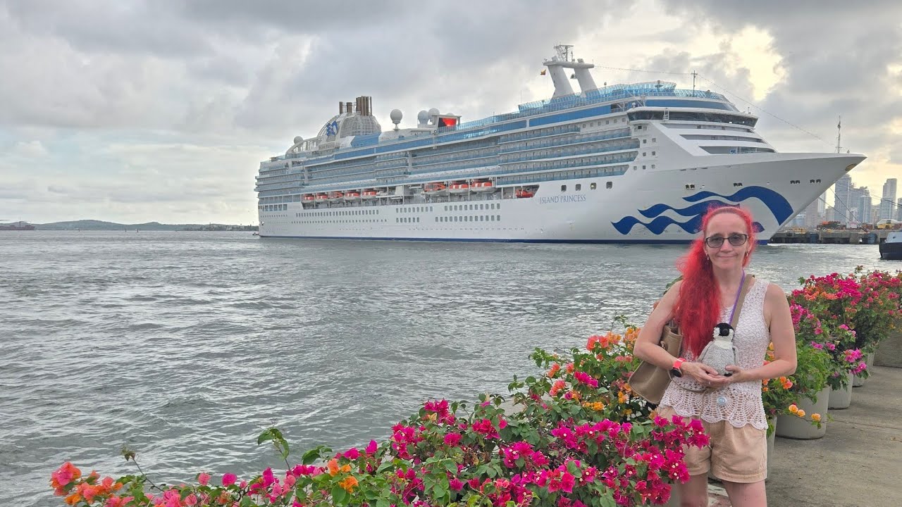 Island Princess Panama Canal Transit May 2025.