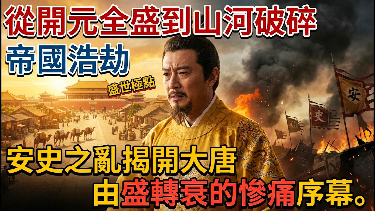 誰毀了開元盛世？安祿山起兵的真相，藏著玄宗晚年的昏庸！