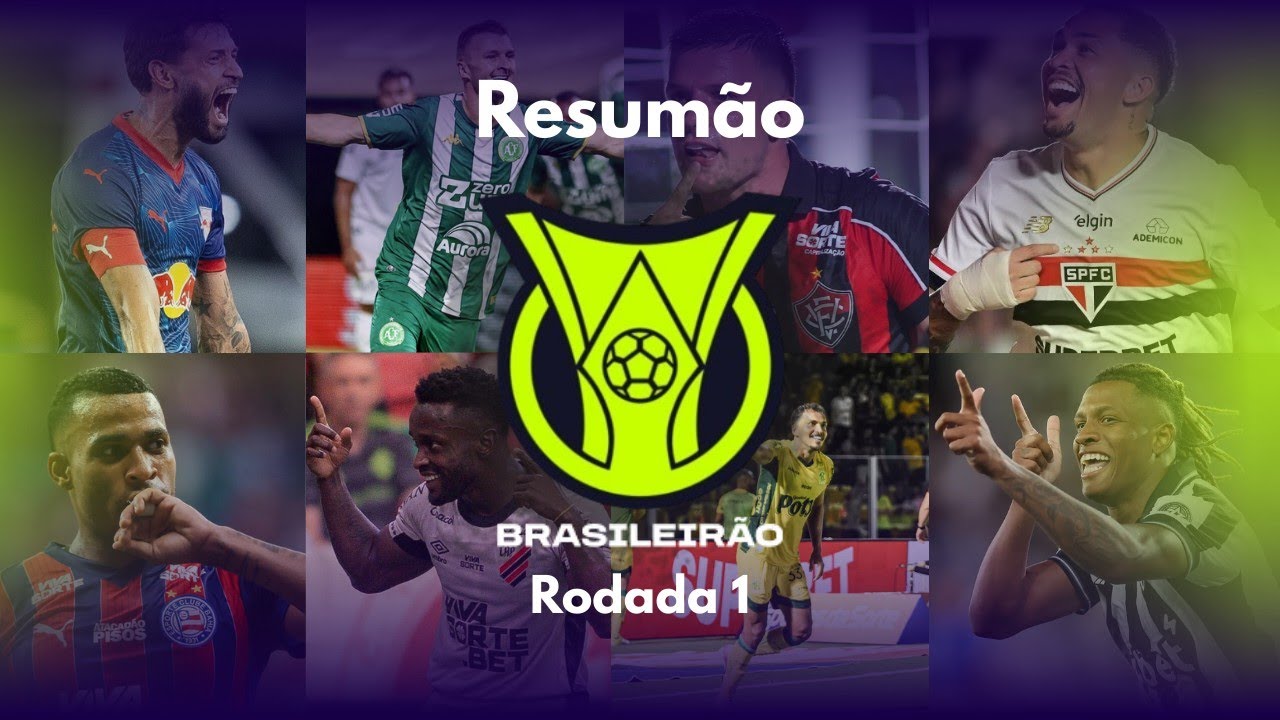 RESUMÃO da Primeira RODADA do Brasileirão 2026!!
