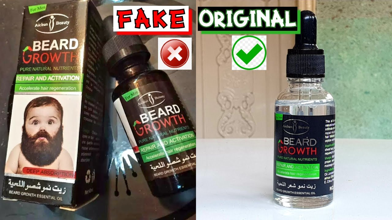 100% Your Aichun Beauty Beard growth oil is fake || Original vs fake || Honest Reviews From Pakistan