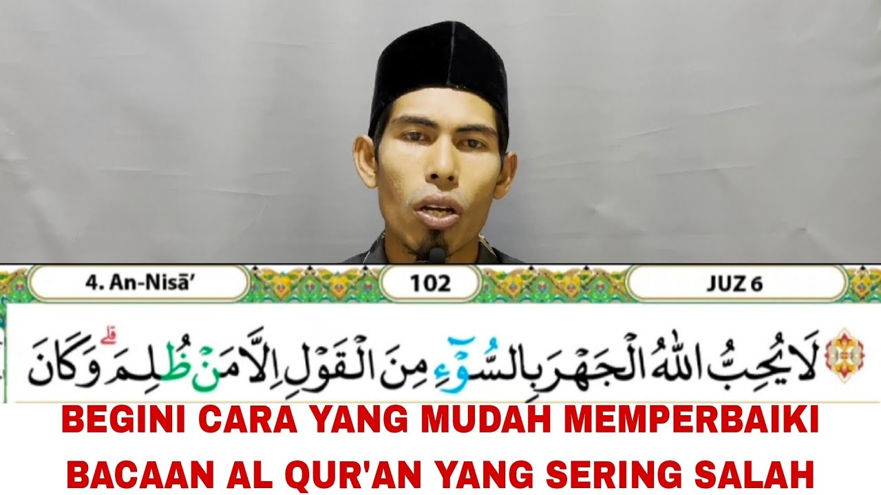 NADA YANG MUDAH DI IKUTI UNTUK BELAJAR MENGAJI