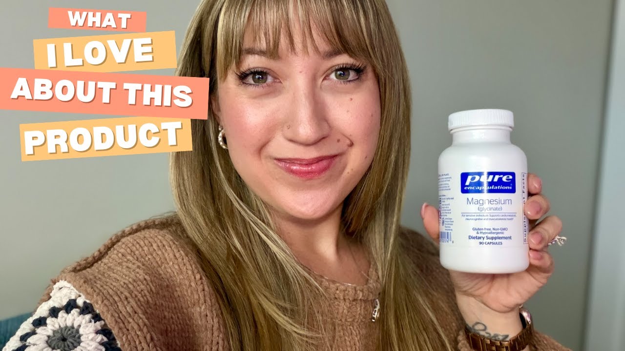 Pure Encapsulation Magnesium(Glycinate) Overview | Honest thoughts, worth it?! 