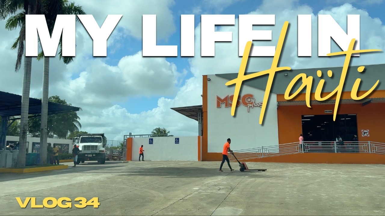Haiti Vlog 34 | Grocery Shopping + Bought A Chicken For Sunday Dinner + Did My Own Nails