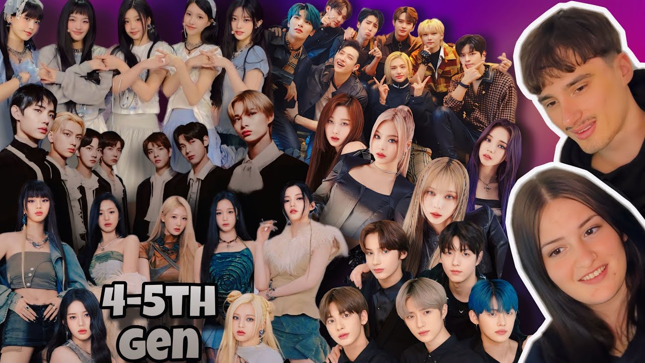 KPOP 4TH & 5TH GEN TIKTOK COMPILATIONS | REACTION