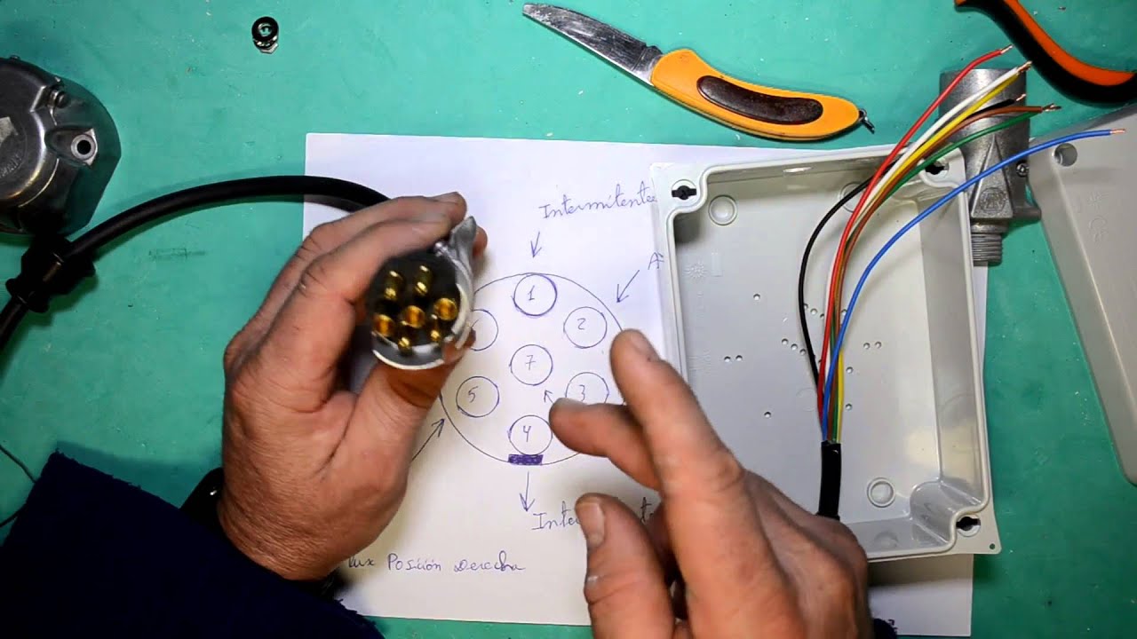 COMPROBADOR DE  ENCHUFES DE AUTOMOVIL Y REMOLQUES