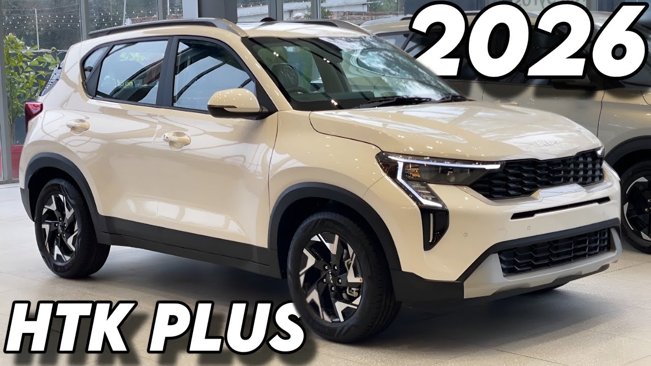 2026 KIA Sonet HTK PLUS Top Selling Model🥵| 2026 Sonet HTK PLUS (SUNROOF) Detailed Review & Features