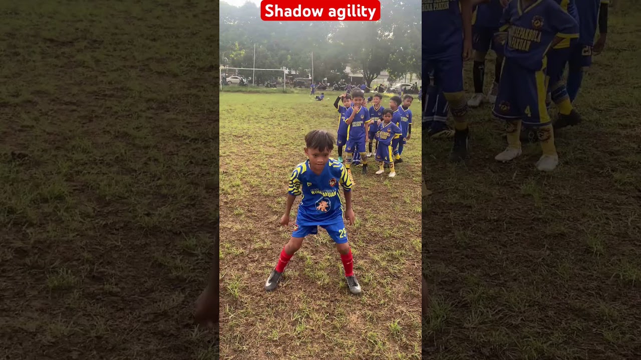 MELATIH REAKSI DAN MOTORIK ANAK #agility #shadow #motorikanak #training #shorts