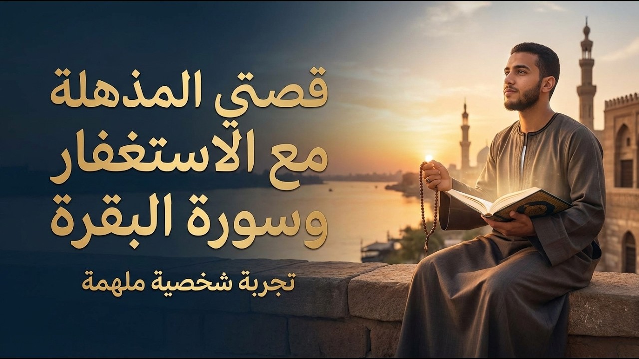 ♦️282 : قصة شاب مصري مع الاستغفار وسورة البقرة يرويها بنفسه