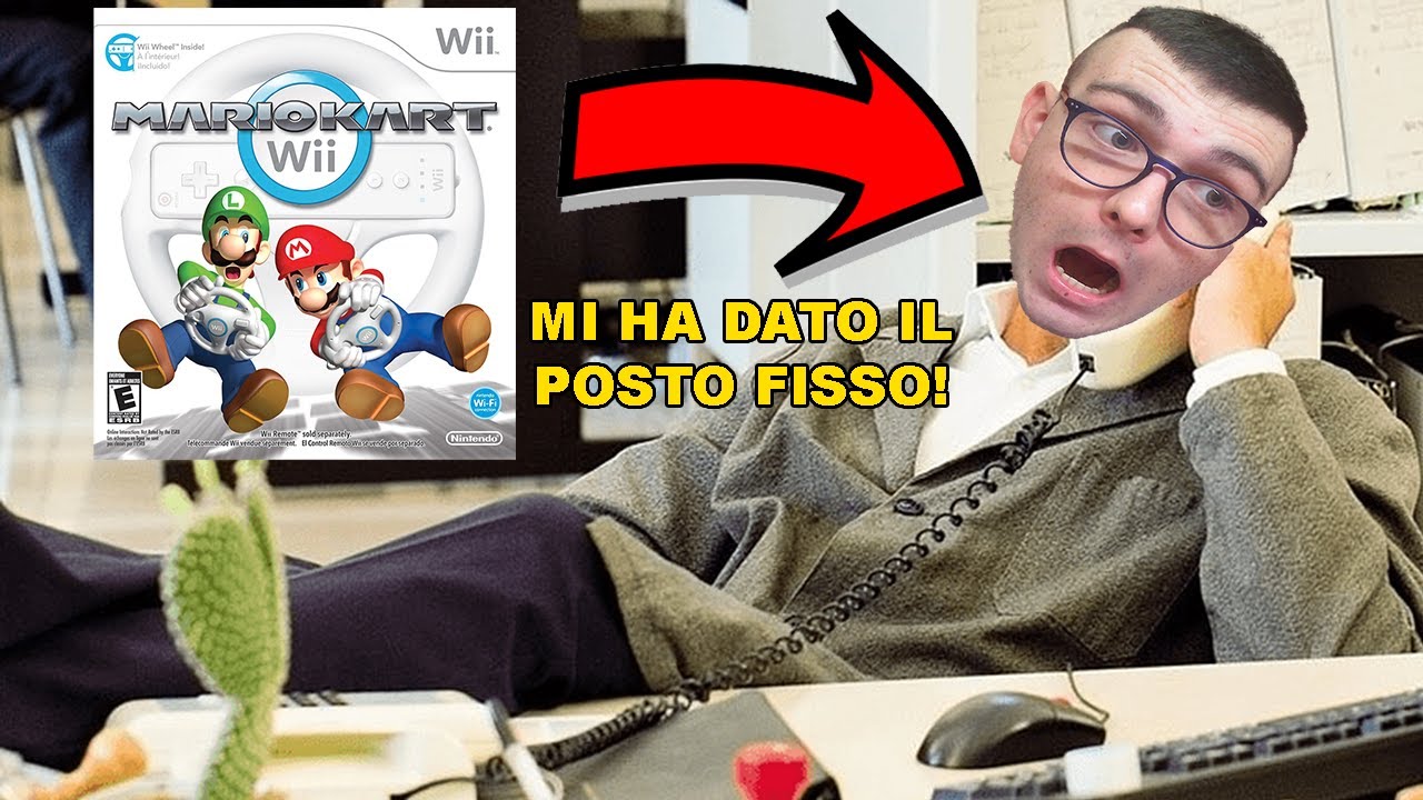 OTTENGO IL POSTO FISSO GRAZIE A MARIO KART WII!  (Mod di Mario Kart Wii)