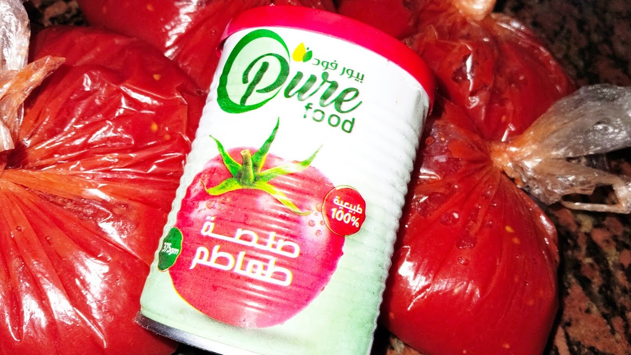تفريزات وتجهيزات صلصلة الطماطم لرمضان🍅🍅🍅🍅