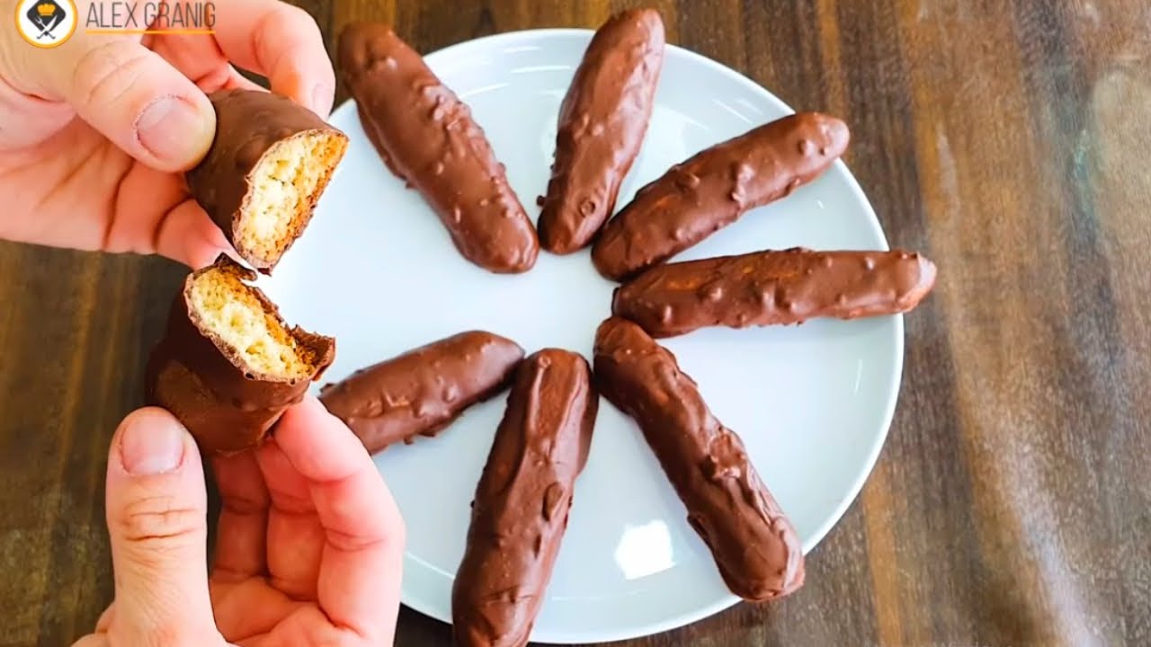 IMPOSSÍVEL COMER UM SÓ!! PALITOS DE CHOCOLATE QUE DERRETE NA BOCA!