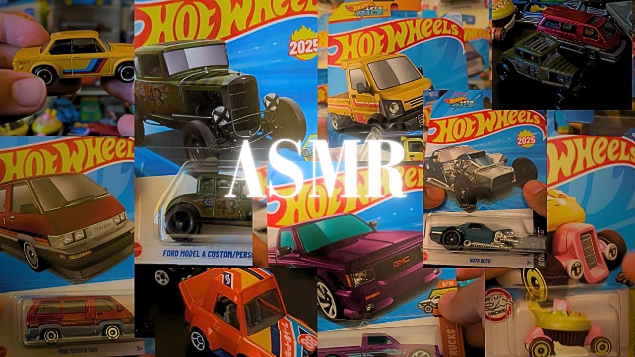 ASMR | Hot-Wheels Unboxing Compilation | Satisfying Sounds (Unspoken) #asmr 