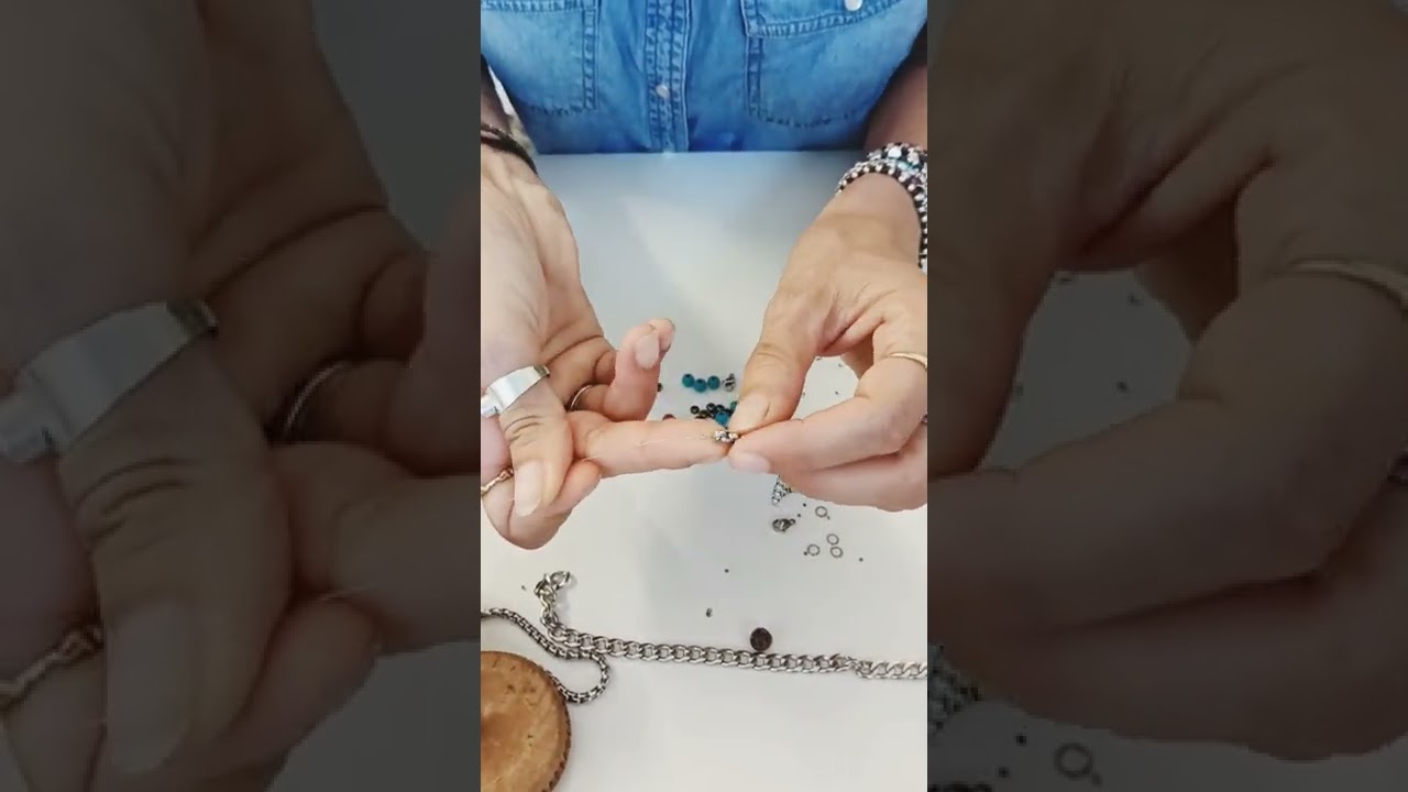 Come creare un bracciale da uomo con catene in acciaio e pietre dure