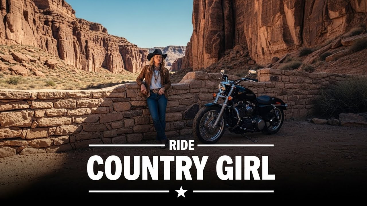 Free Road Cowgirl Country – Born to Ride Wild 🤠🔥 #cowgirlvibes