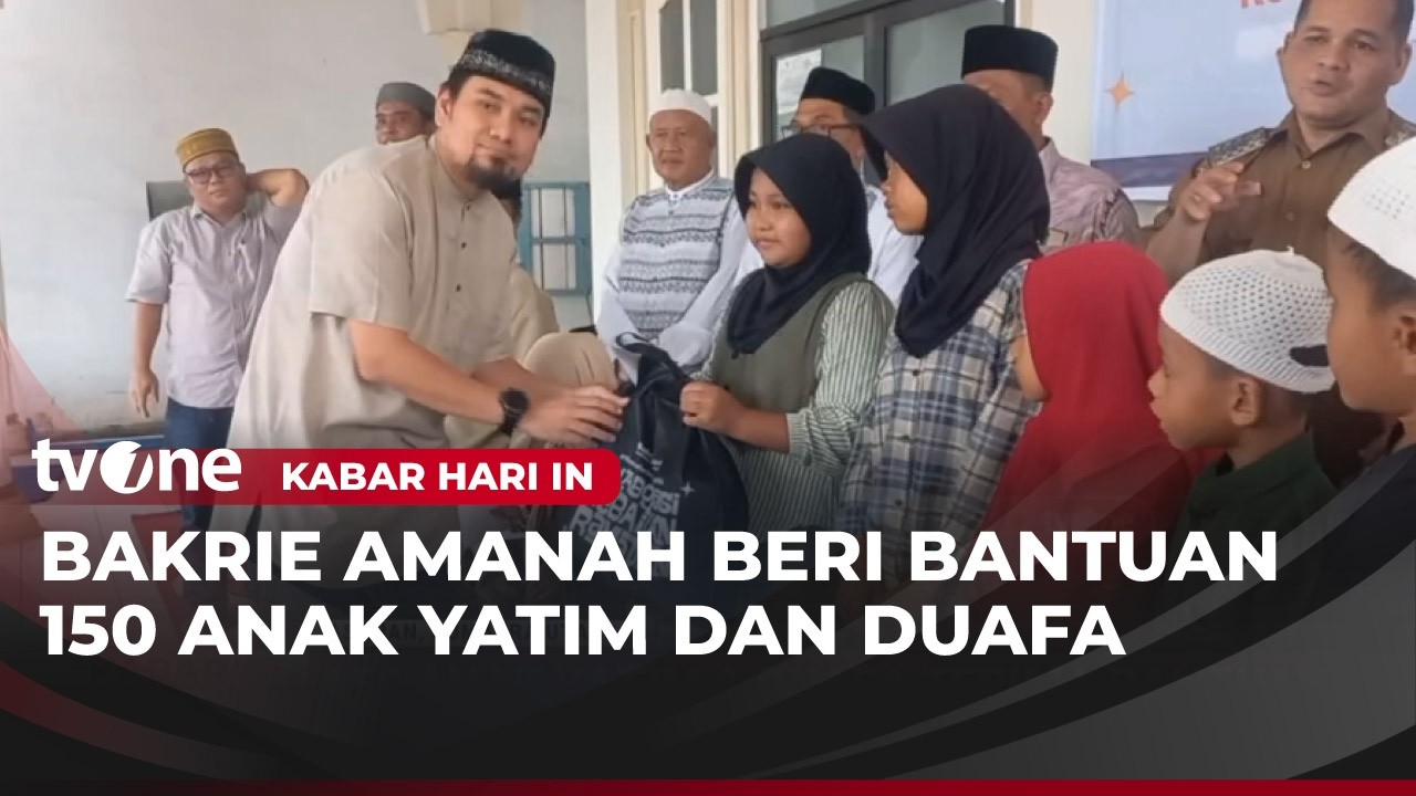 Bakrie Amanah Salurkan Bantuan Jelang Lebaran ke 150 Anak Yatim & Duafa | Kabar Hari Ini