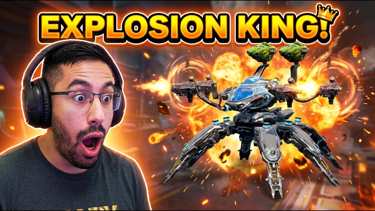 О боже! Scald Dagon крушит UE и роботов Meta! Безумный взрывной урон! | War Robots WR