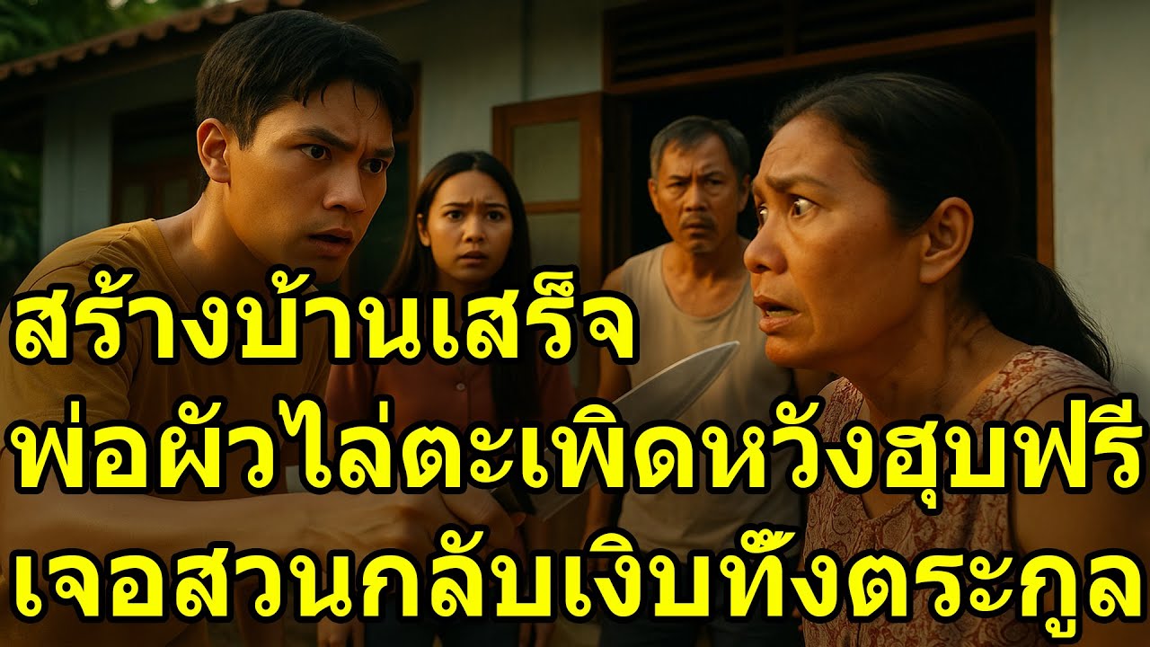 พ่อผัวหลอกให้สร้างบ้านบนที่ดินแล้วไล่ออก เจอพ่อตาซ้อนกล 