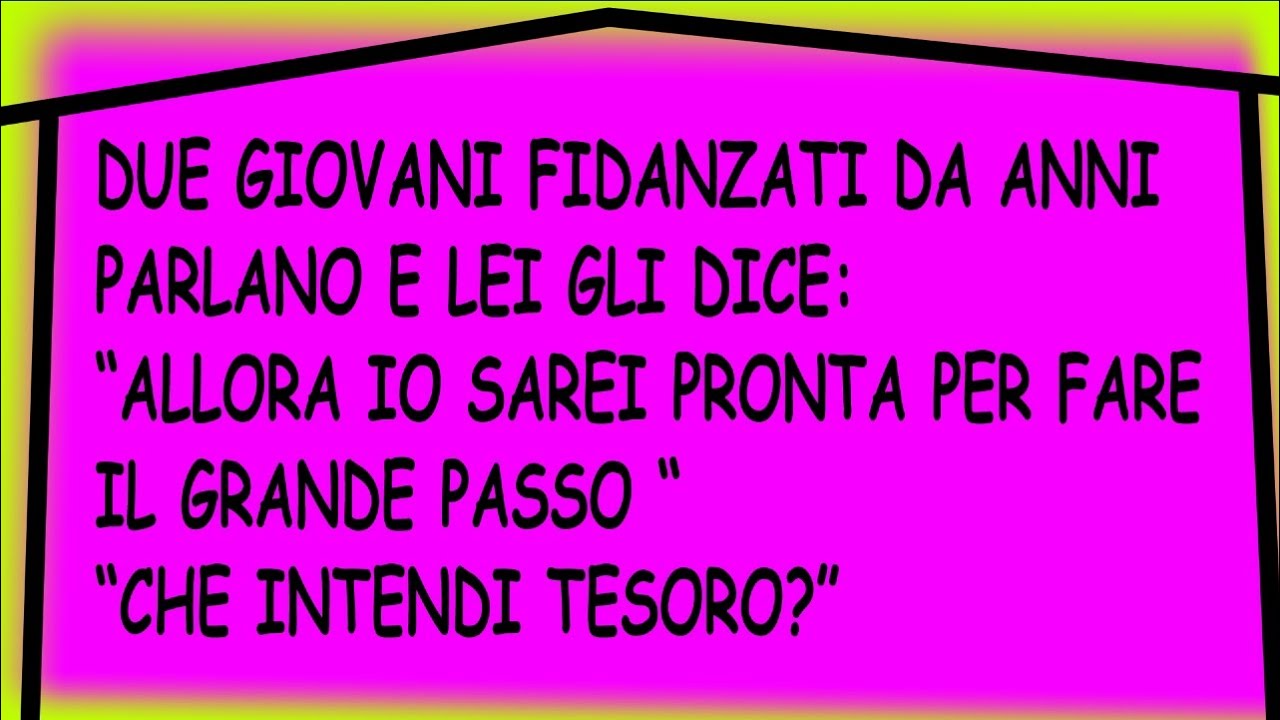Barzelletta top dei fidanzati che vanno a convivere 