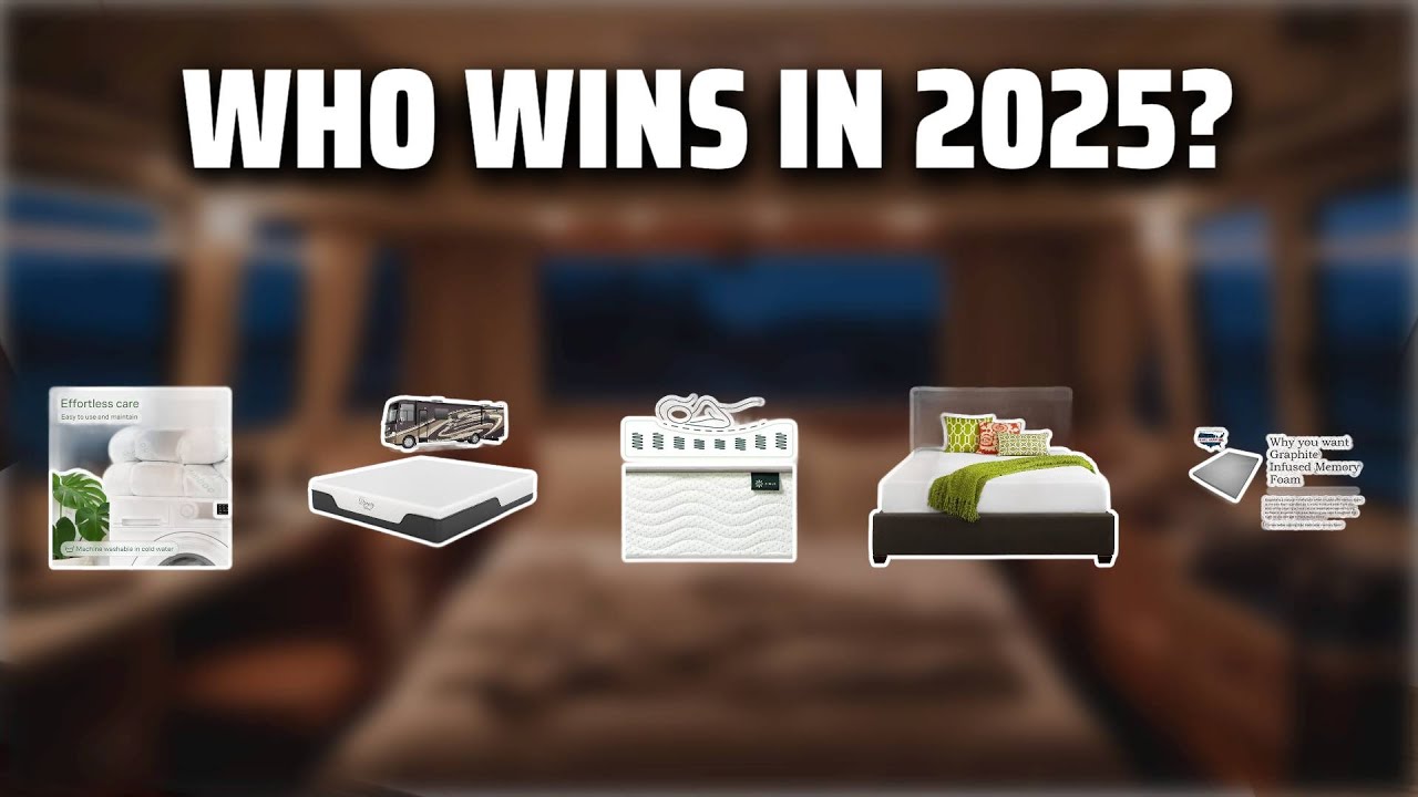 The Top 5 Best RV Mattresses in 2025 - Must Watch Before Buying!