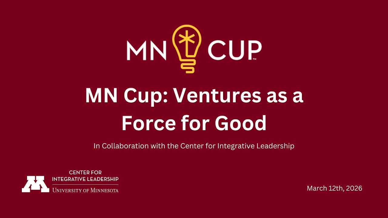 MN Cup 2026: Ventures as a Force for Good