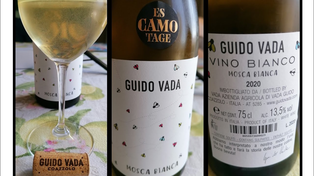 Un'esCAMOtage per creare un bianco divertentissimo! Moscato secco di Guido Vada! #winetasting