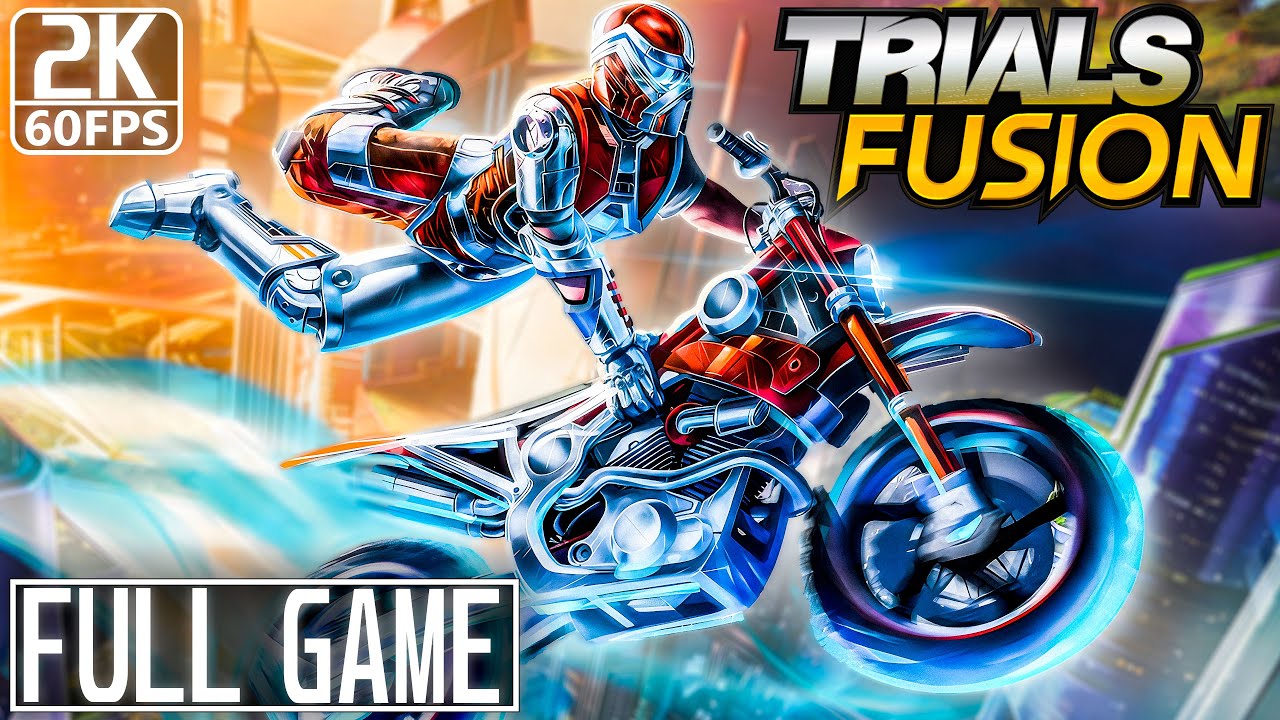 [ Trials Fusion ] Full Game Walkthrough - All Levels (No Commentary)
