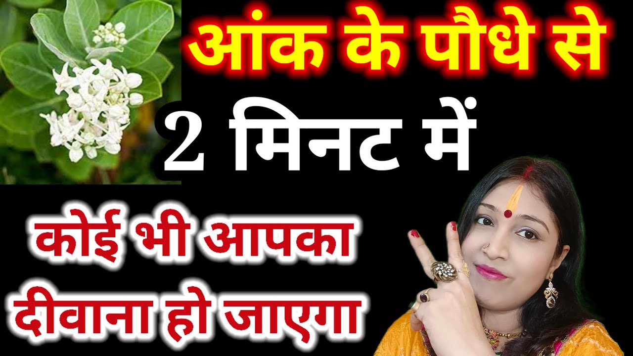 2 मिनट मे आंक के पौधे से करे जबरदस्त वशीकरण | kisi ko apne vash mein kaise karen | @KhushbuSingh