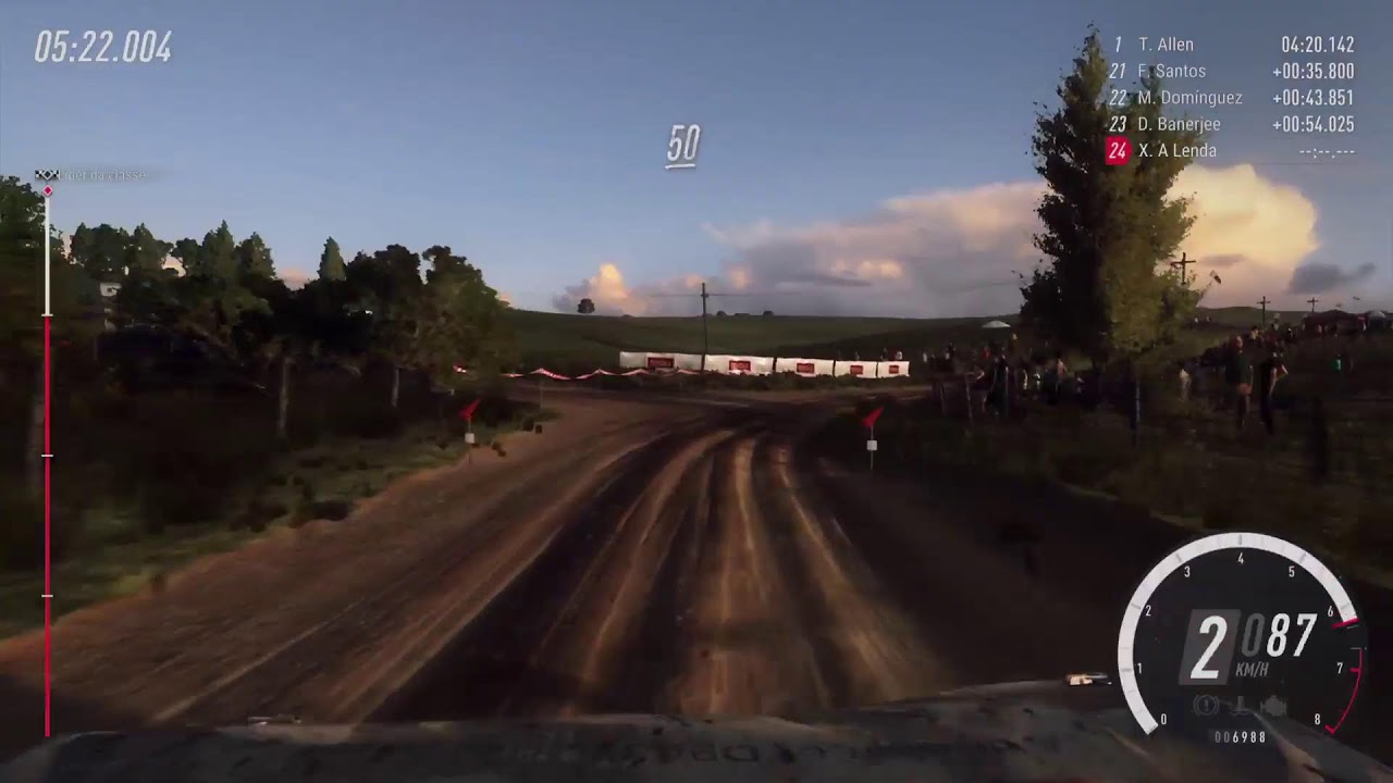 Dirt Rally 2.0 Carrera Rally Gameplay Quinto Campeonato, Terceiro evento